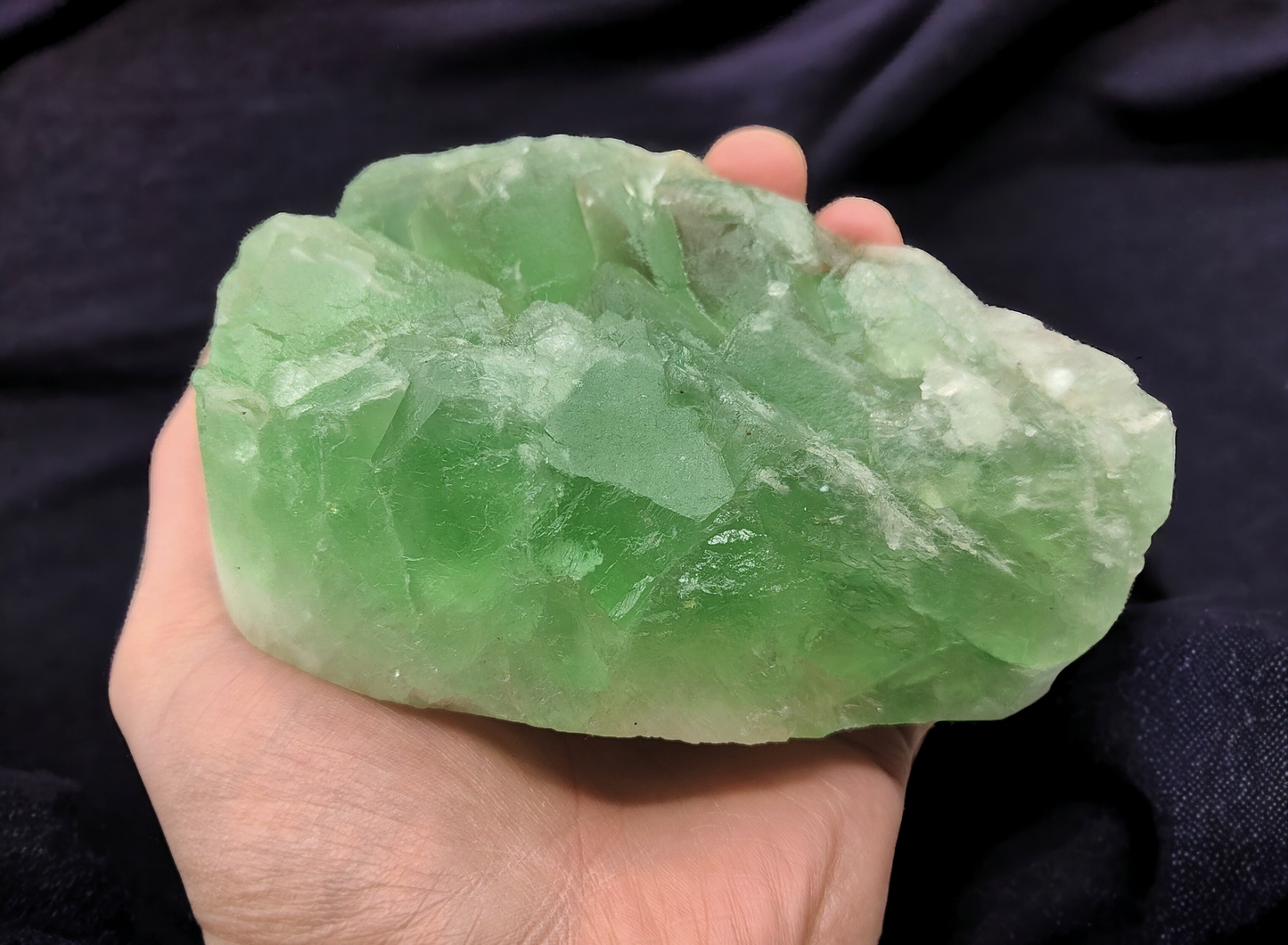 2KG Fluorite Cluster