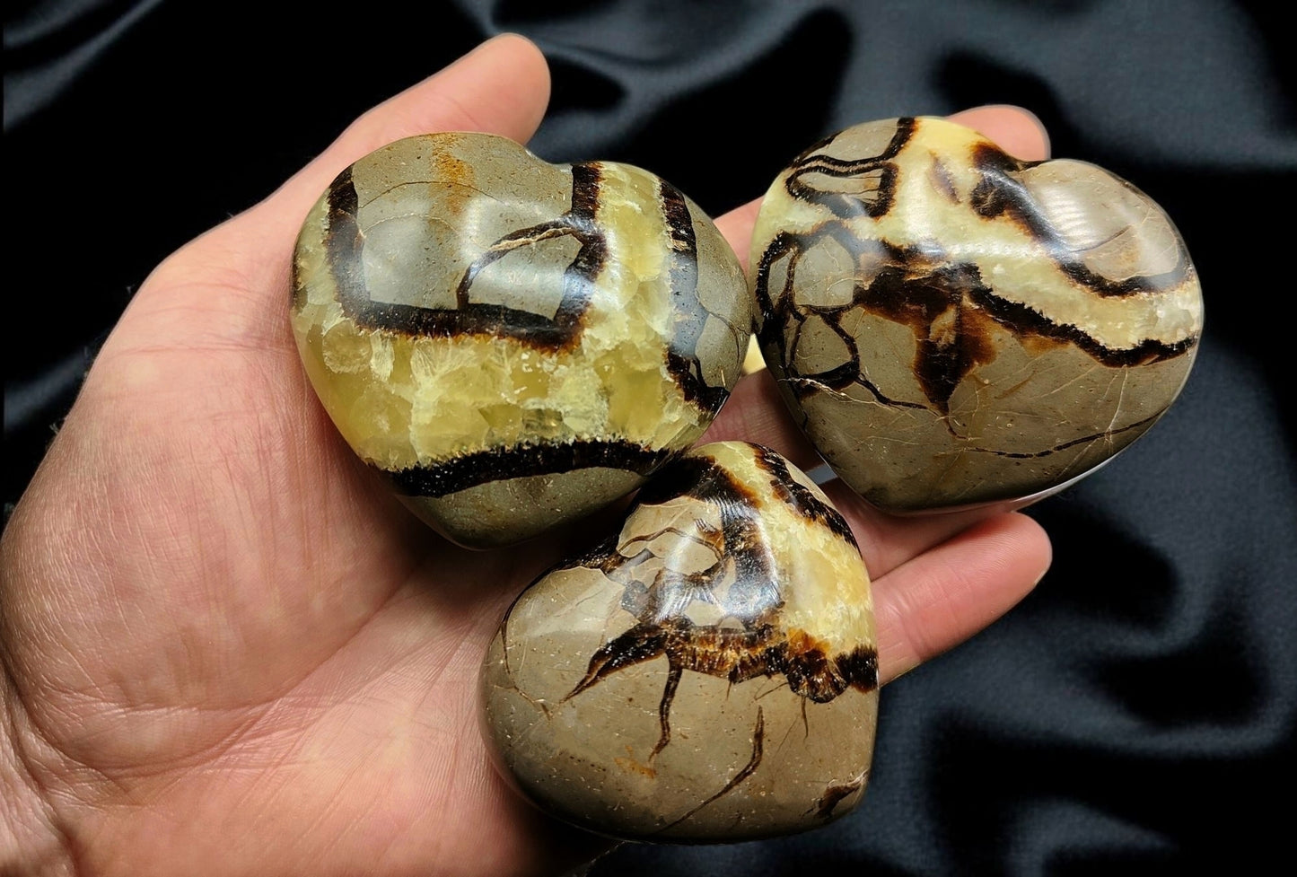 1KG Septarian Hearts