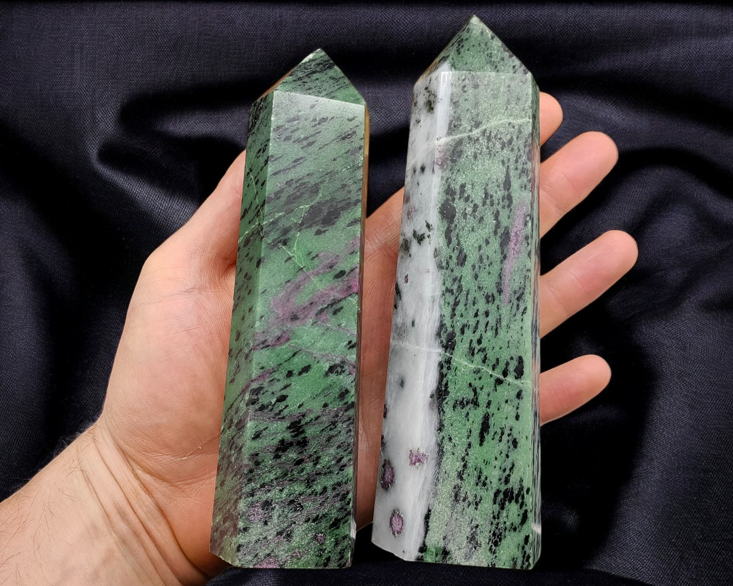 2KG Large Ruby in Zoisite Towers