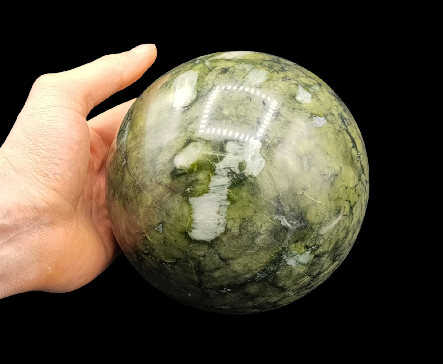 XL Nephrite Jade Sphere 4.7KG