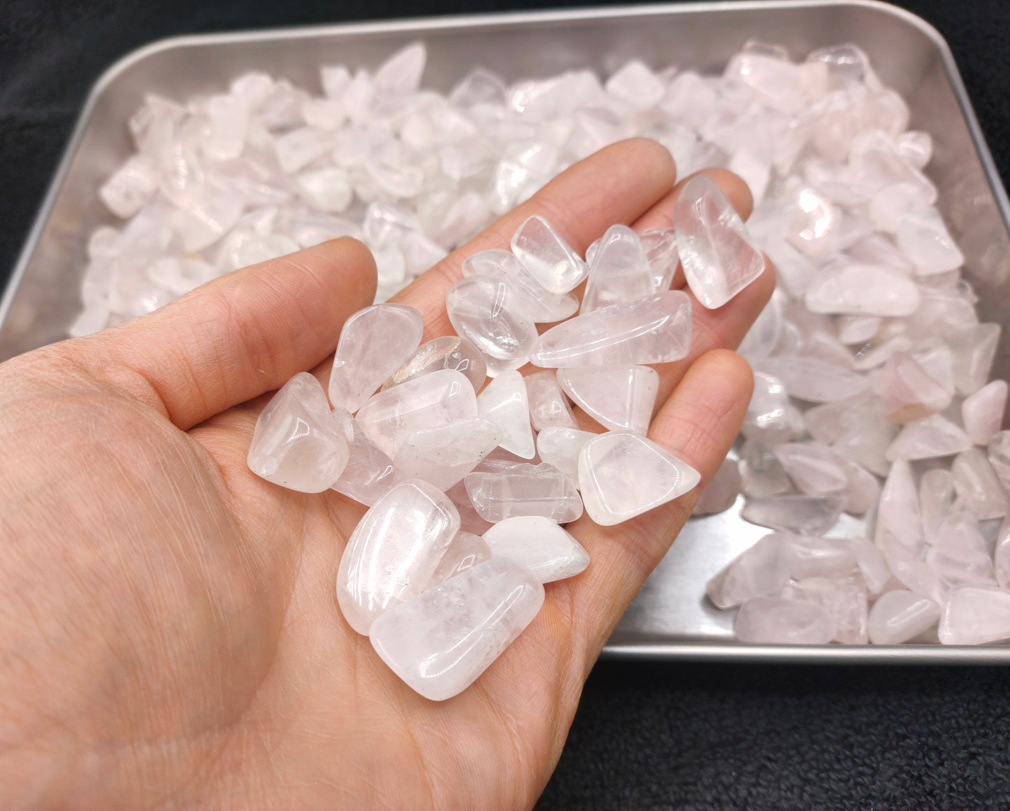 1KG Rose Quartz chips