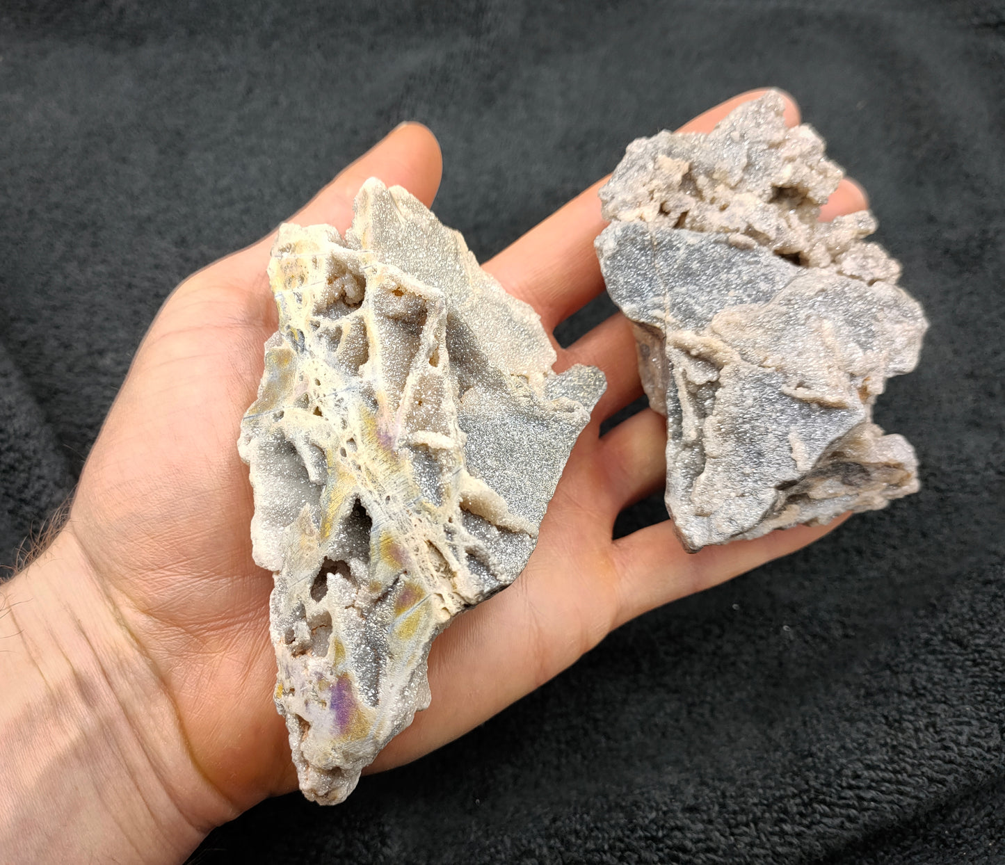 1KG Aura Coated Sphalerite Clusters