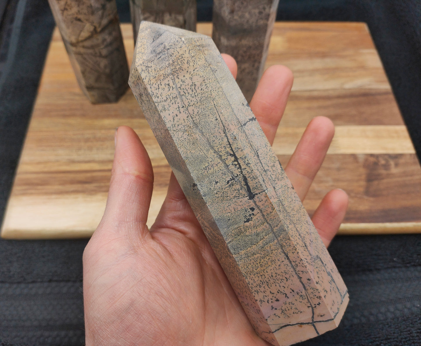4X Large Dendritic Jasper Towers