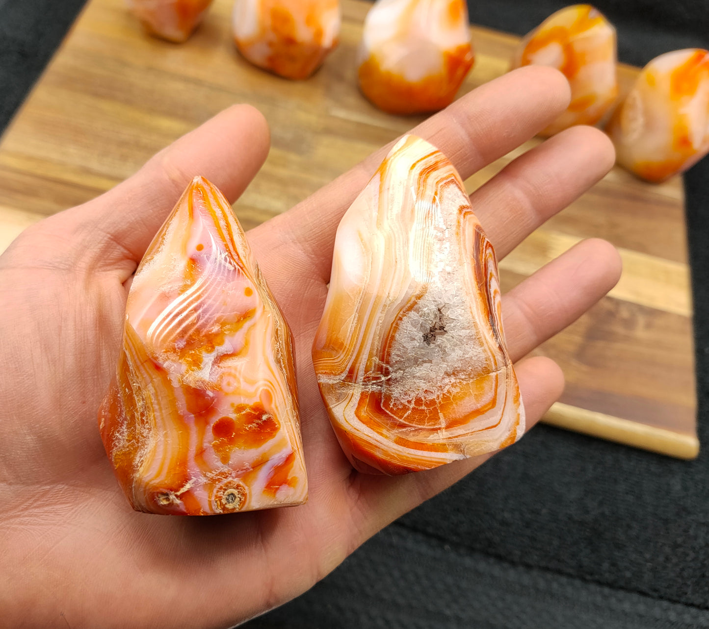 1KG Carnelian Flames