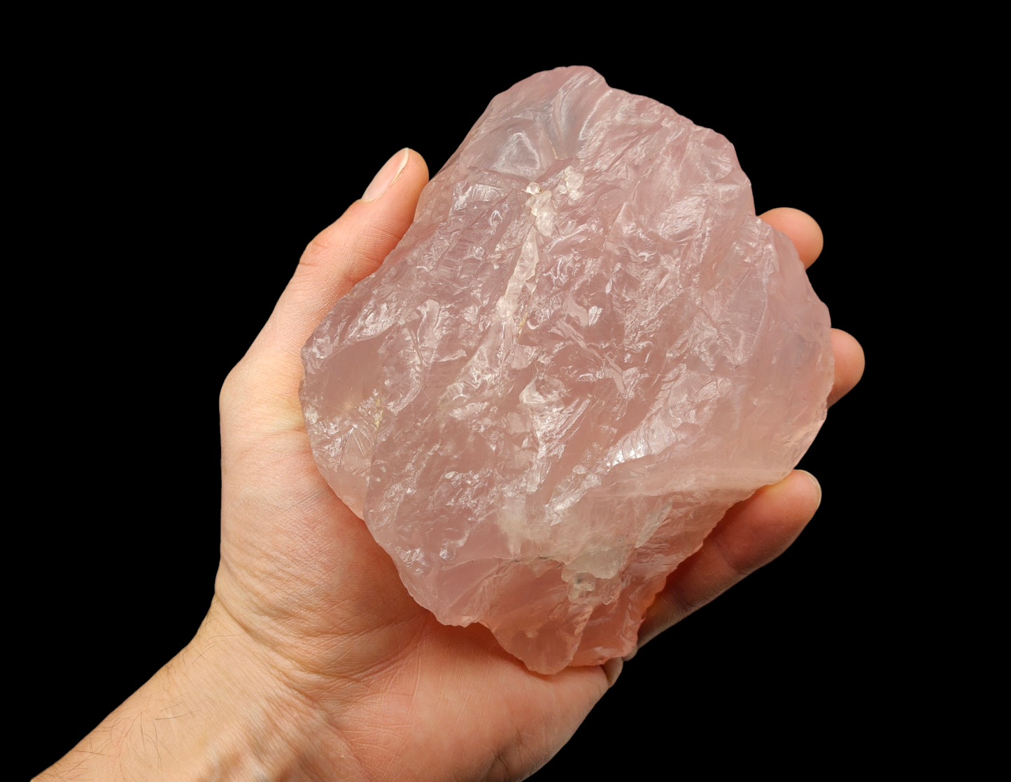 2KG Raw Rose Quartz
