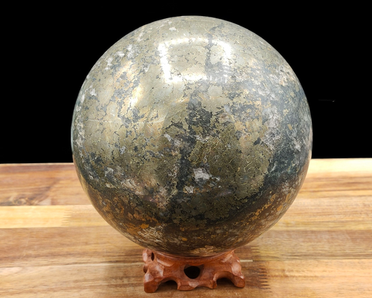 XL Brecciated Pyrite Sphere 135mm