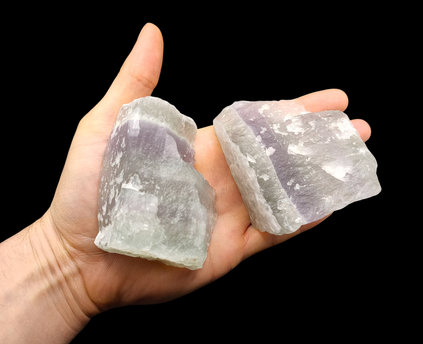 2KG Natural Raw Fluorite Stones