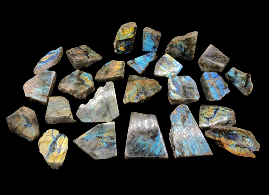 2KG Labradorite polished Slabs