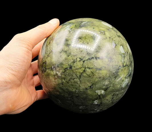 XL Nephrite Jade Sphere 4.7KG