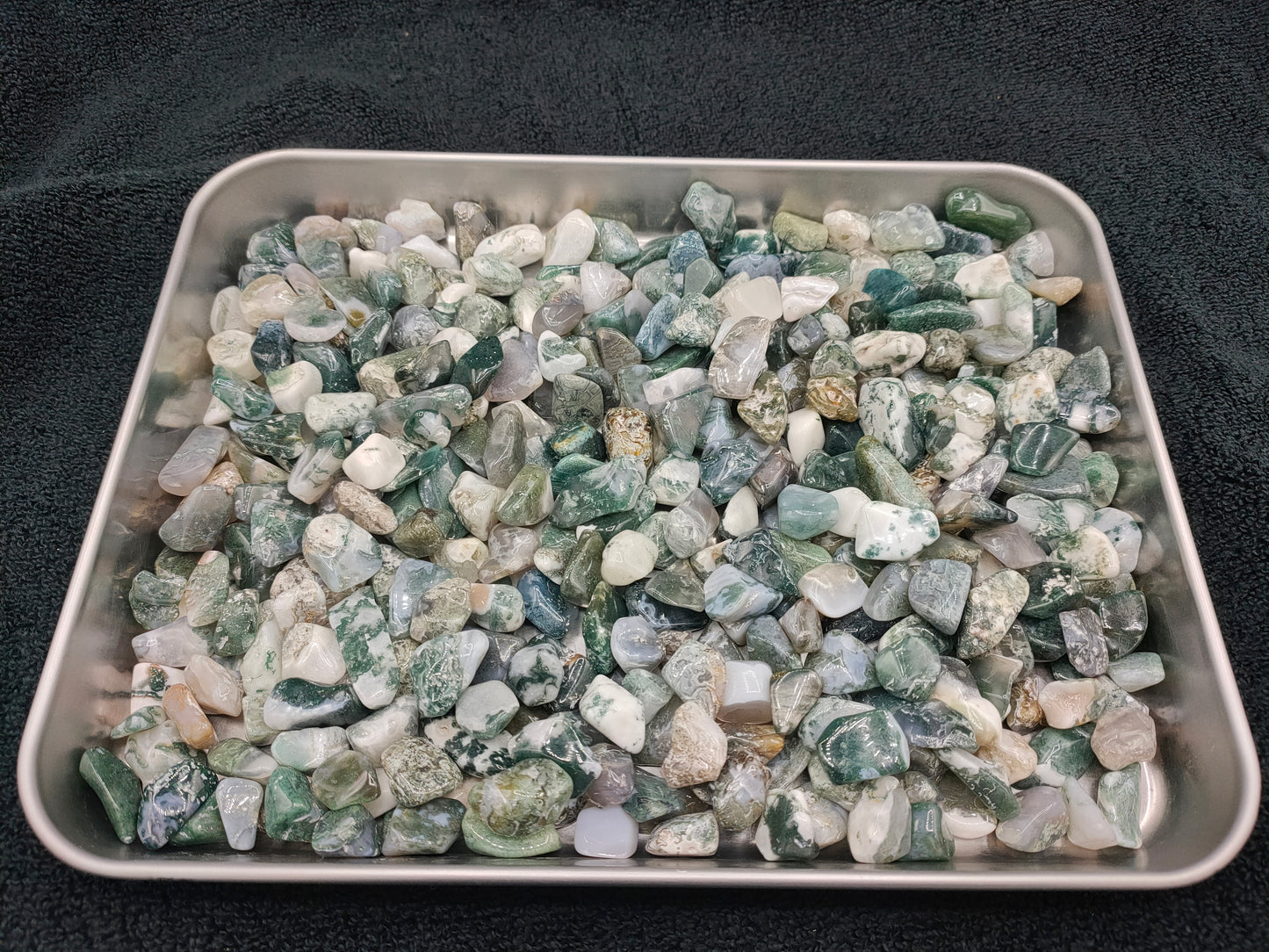 1KG Moss Agate Chips