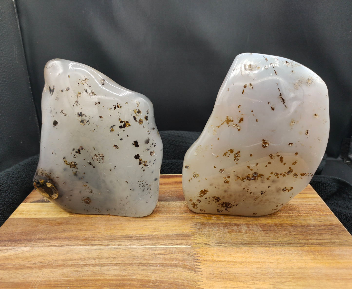 2X Large Agate Freeform forms
