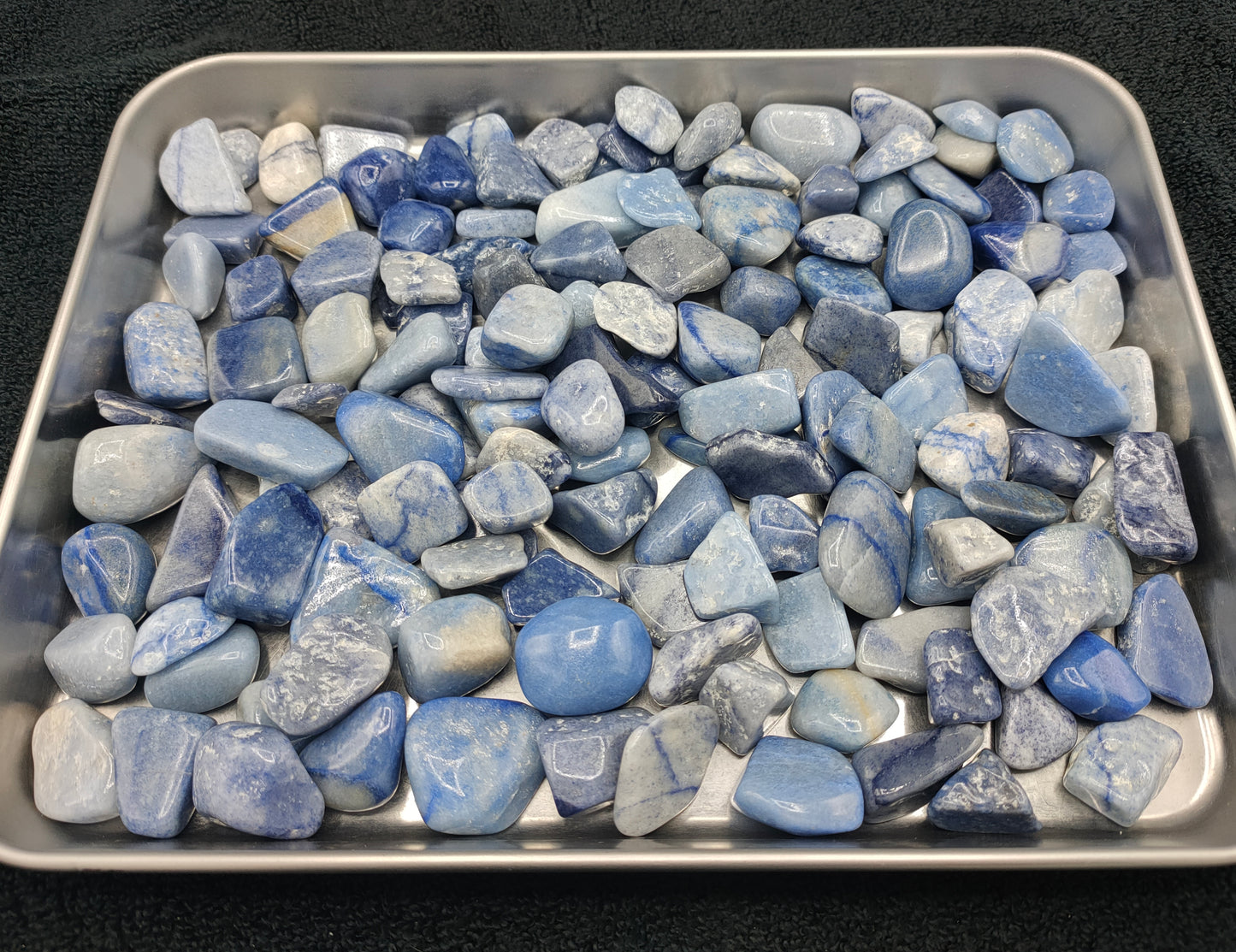 1KG Blue Aventurine chips & Tumbles