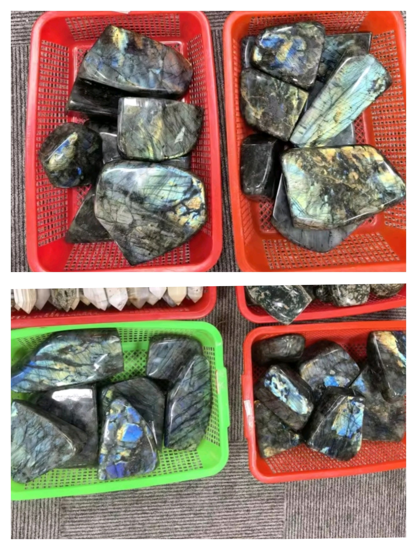 PREORDER 10KG LABRADORITE FREEFORMS