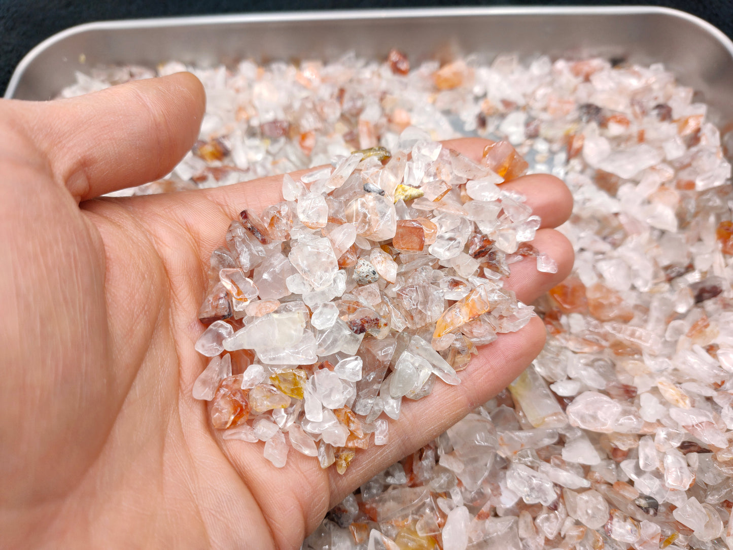 1KG small Fire Quartz Chips