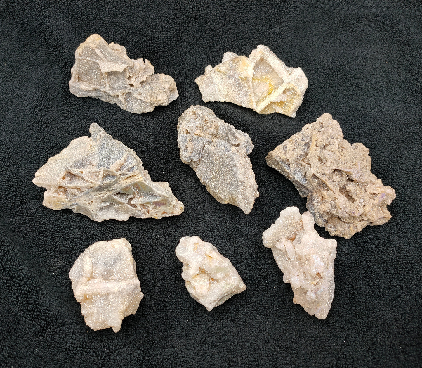 1KG Aura Coated Sphalerite Clusters