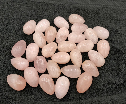 1KG ROSE QUARTZ EGGS 40MM