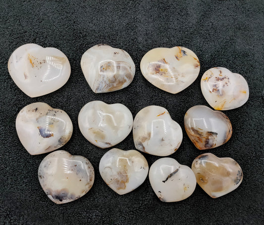 1KG Montana Agate Hearts