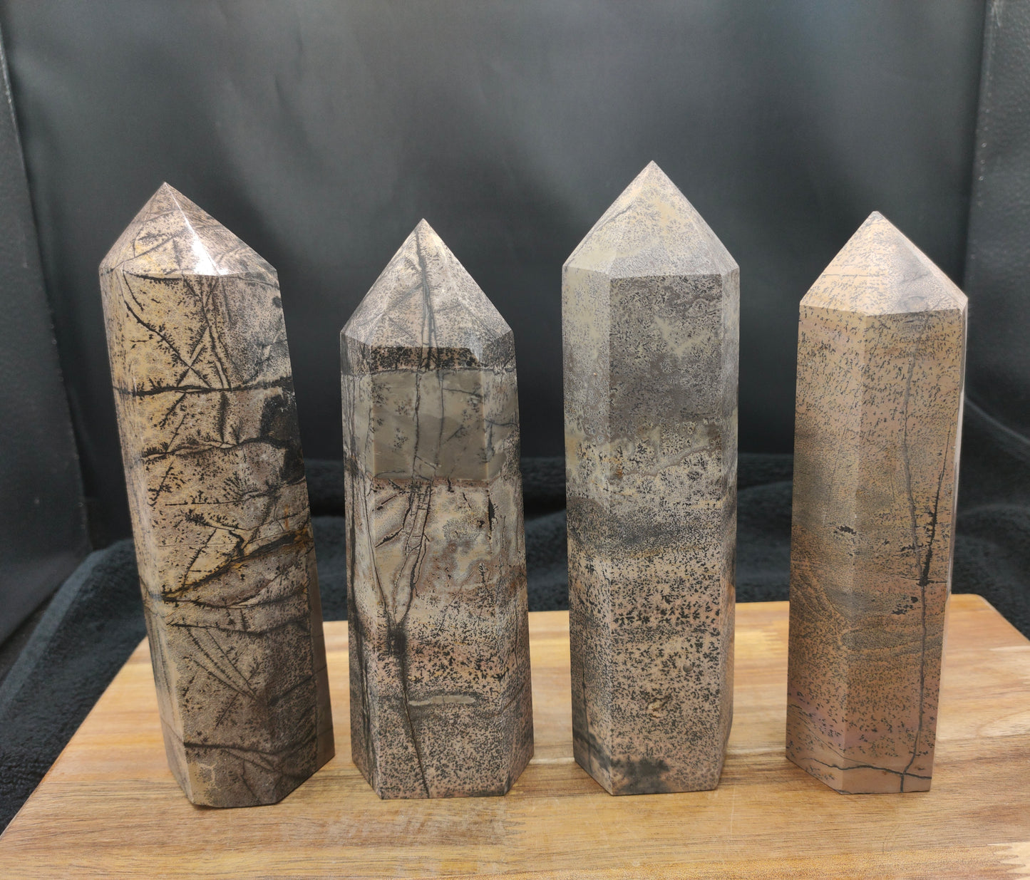 4X Large Dendritic Jasper Towers