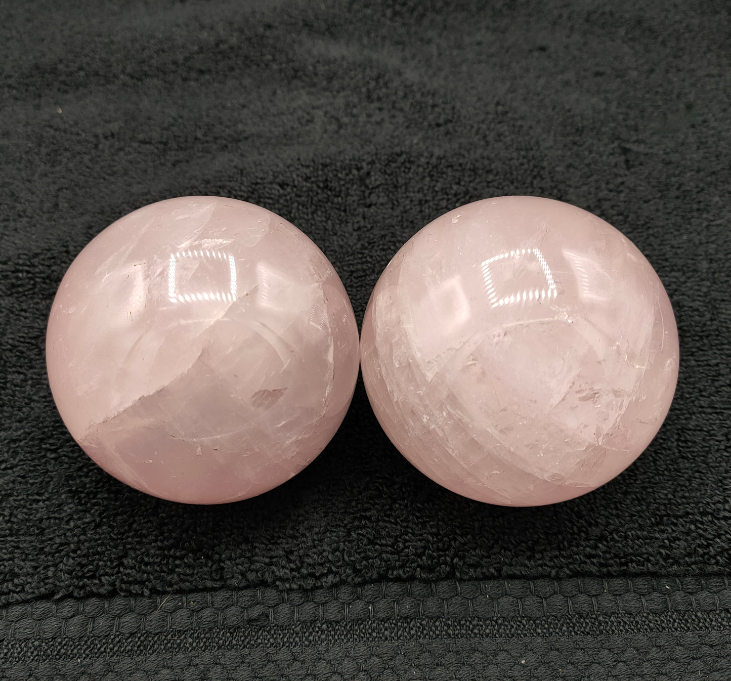 1KG Rose Quartz Sphere's