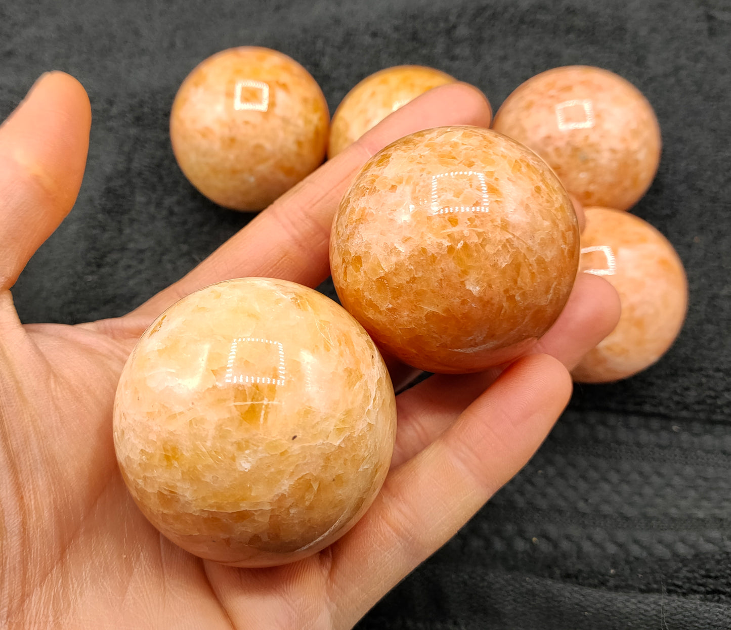 1KG Small Sun stone Sphere's