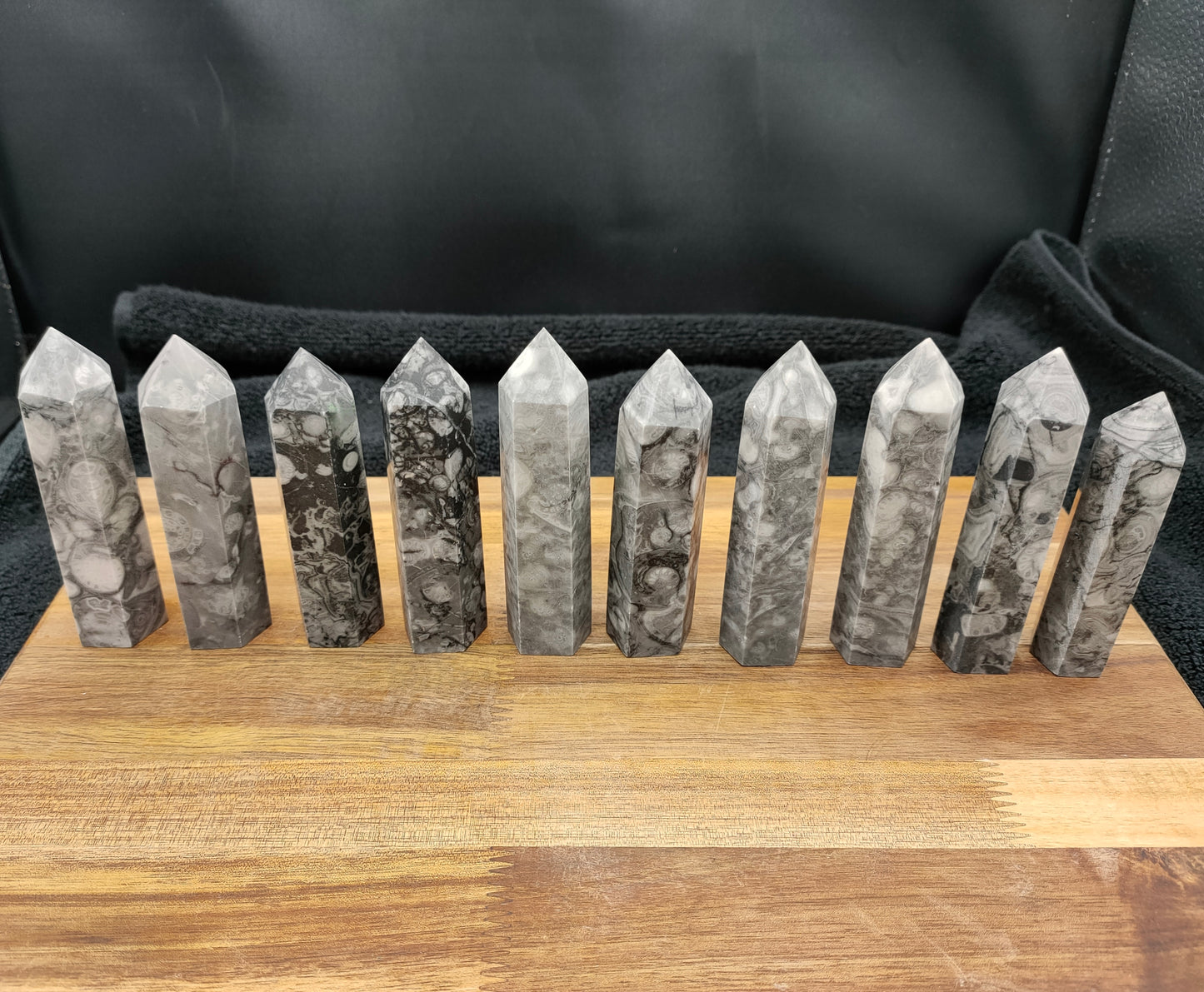 1KG Shell Jasper Towers