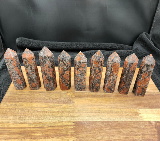 1KG Brecciated Jasper Towers