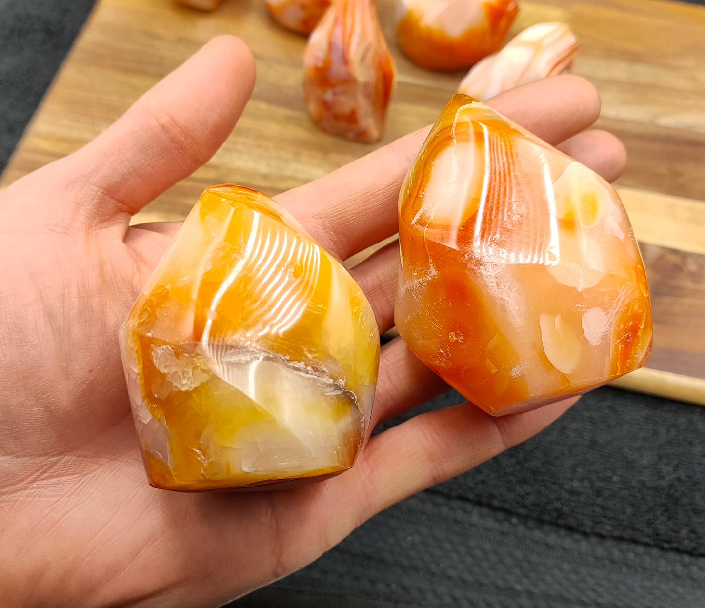 1KG Carnelian Flames
