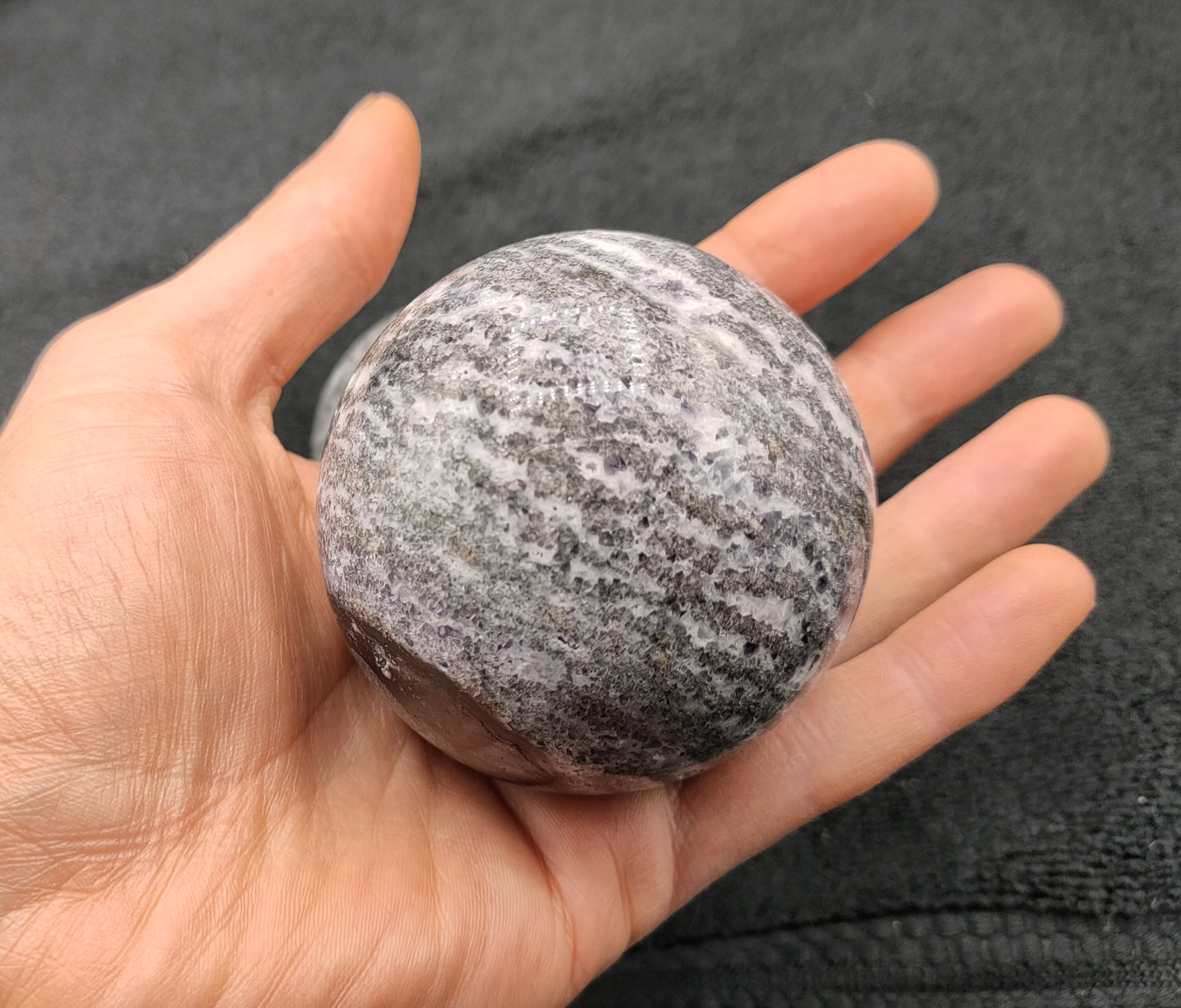 1KG Purple Sphalerite Spheres