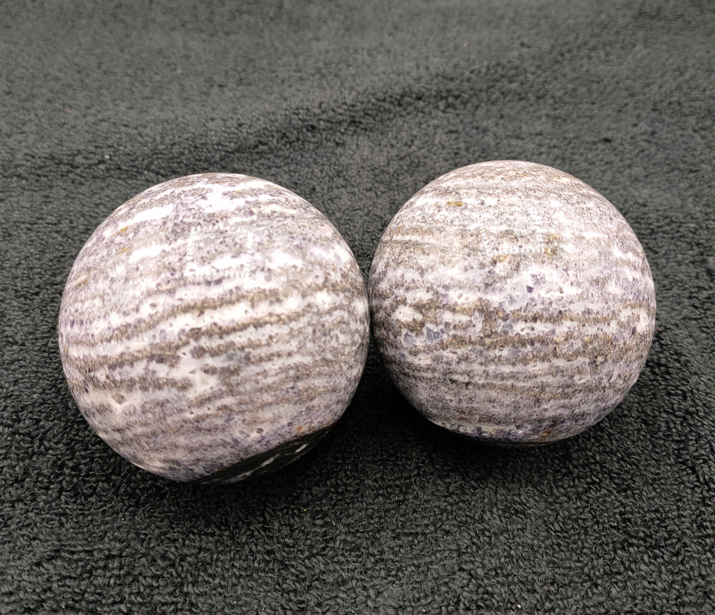 1KG Purple Sphalerite Spheres
