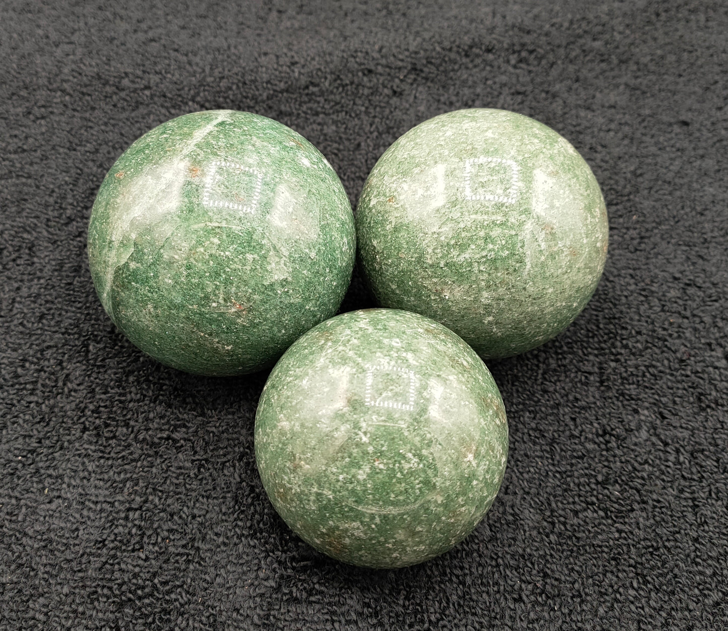 1KG Green Strawberry Quartz Spheres