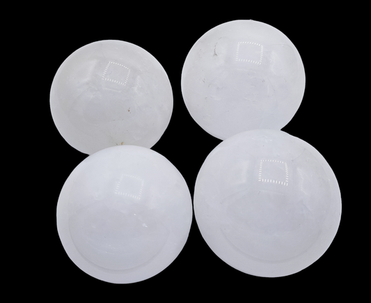 1KG White Quartz Sphere