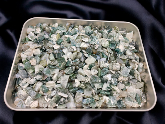 1KG Moss Agate Chips