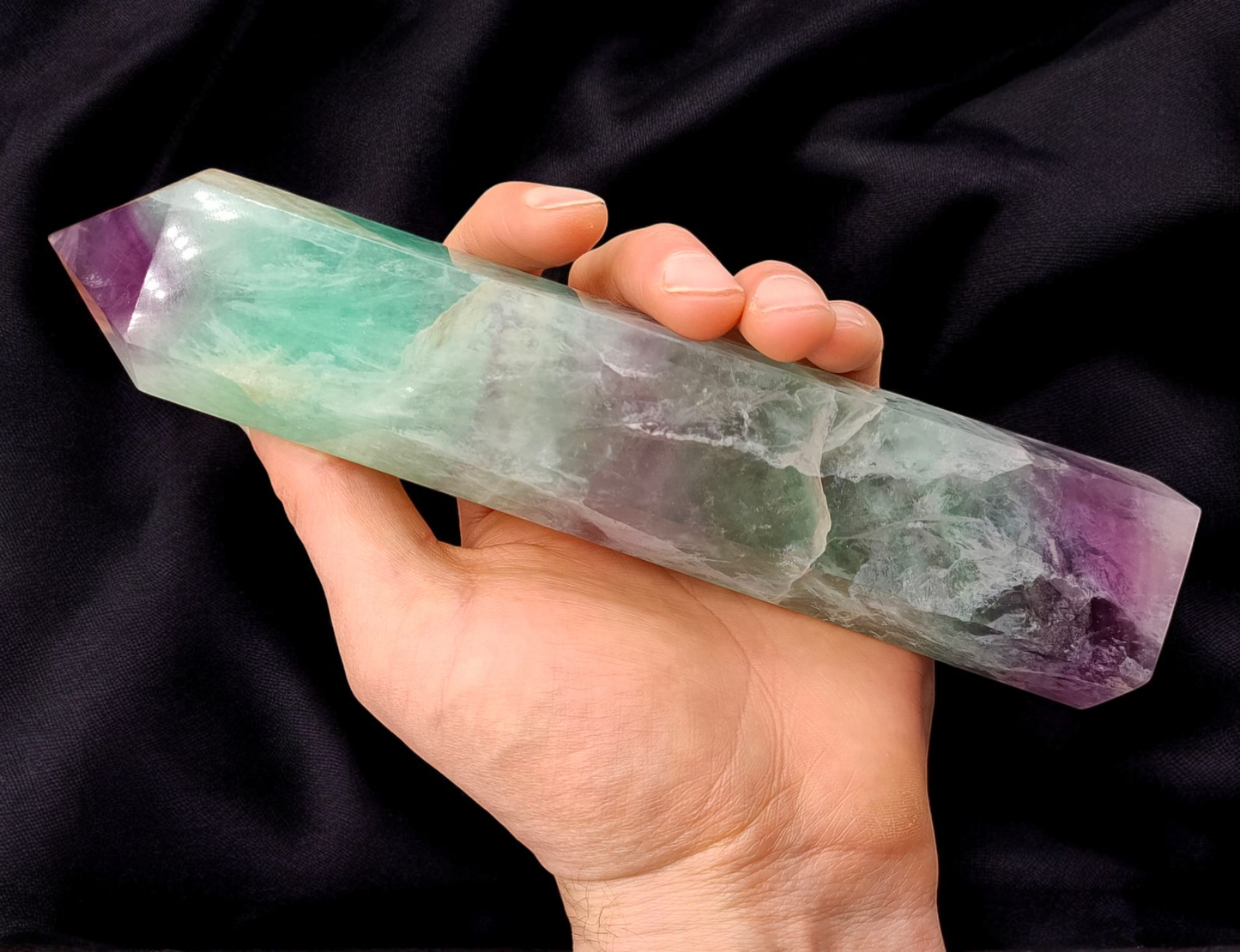 2KG Tall Fluorite Towers