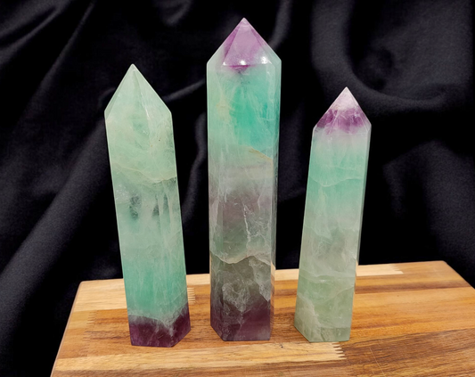 2KG Tall Fluorite Towers